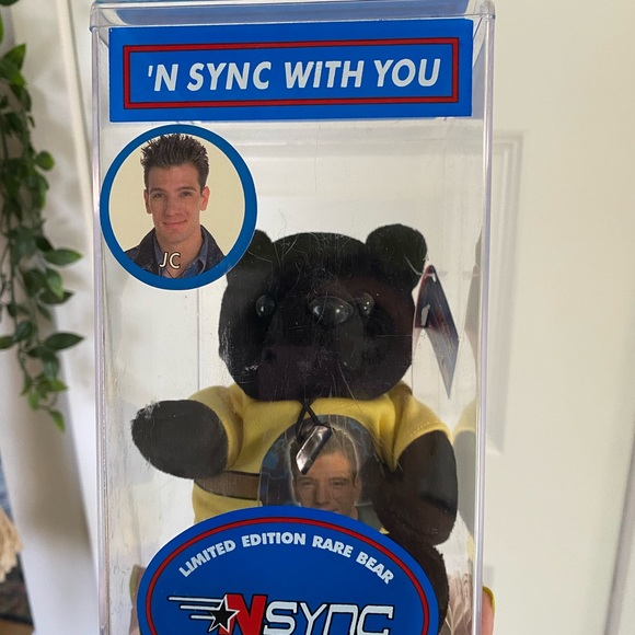 NSYNC 2000 Rare Bear Limited Edition collectible JC y2k - Picture 3 of 9